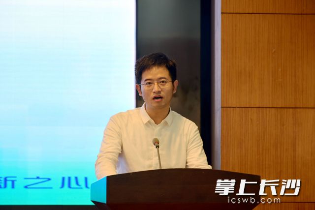 酷哇機器人創(chuàng)始人兼CEO何弢表示，對接下來的合作充滿期待,。周秋燕 攝