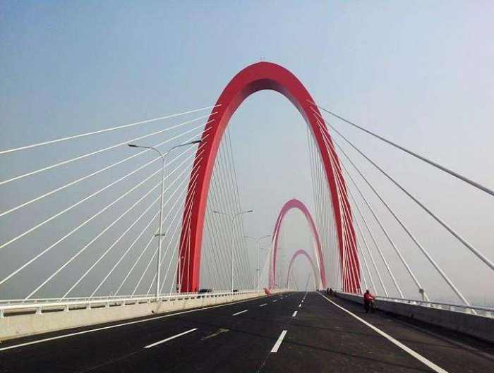 馬鞍山長江大橋(資料圖)