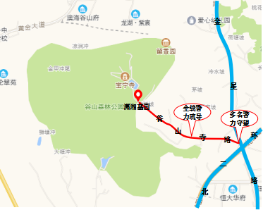 瀟湘陵園管控路段