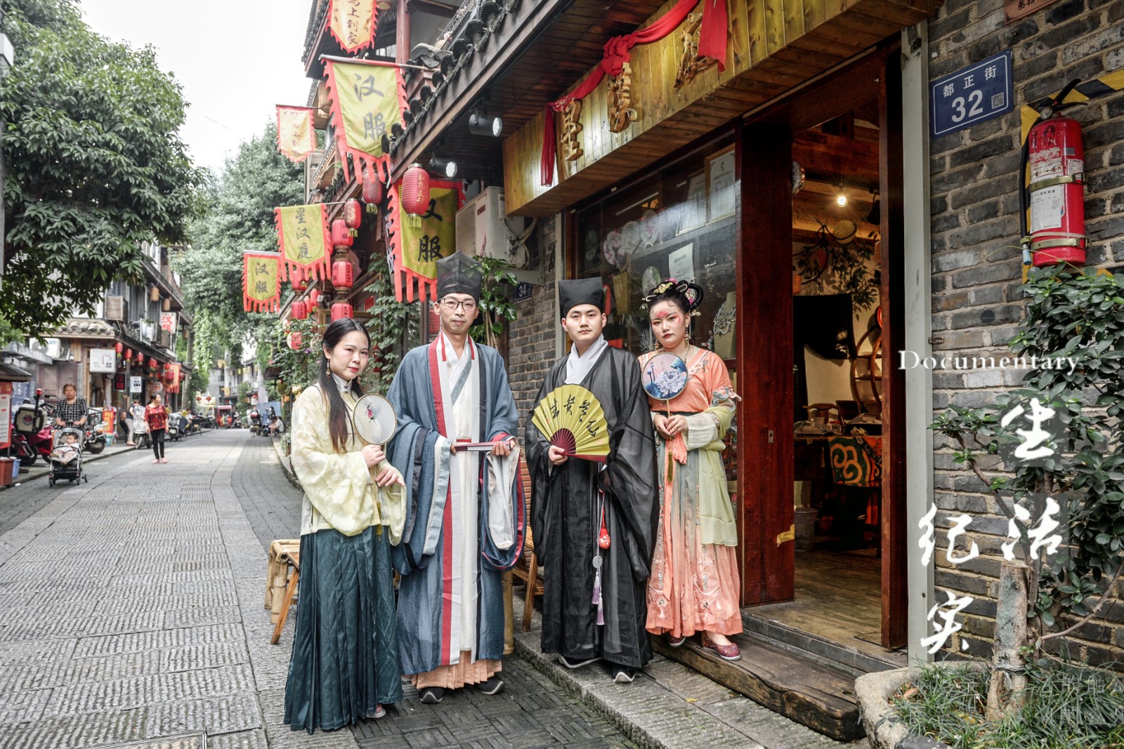 如今,，都正街已經(jīng)成了長(zhǎng)沙頗具代表性的“漢服一條街”。 長(zhǎng)沙晚報(bào)全媒體記者 陳飛 攝