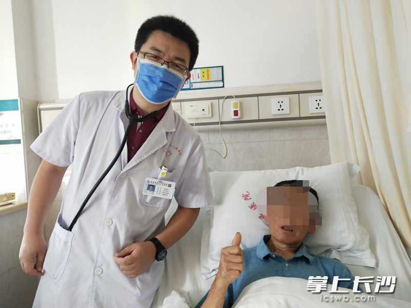 鐘爺爺恢復(fù)良好，即將出院,。  醫(yī)院供圖