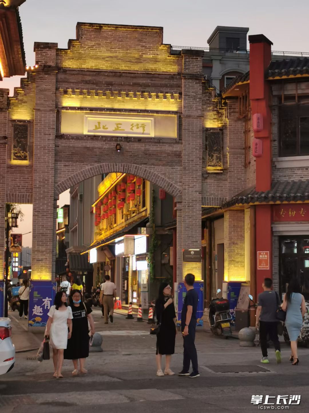 充滿歷史感的潮宗街歷史文化街區(qū),，圖為北正街,。