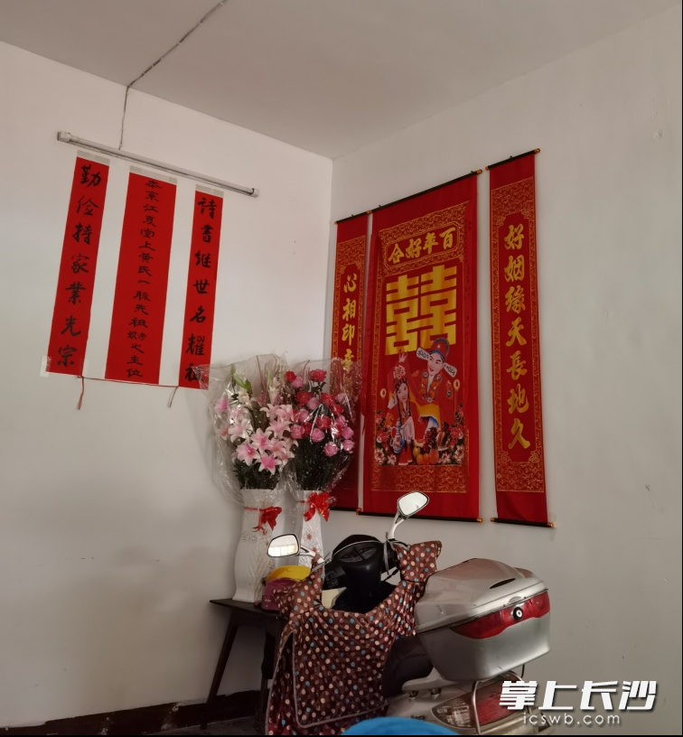 老鄉(xiāng)騰出婚房,，給核酸檢測(cè)醫(yī)療隊(duì)員休息,。   受訪者供圖