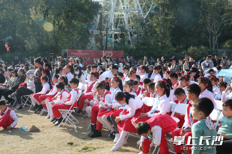 長株潭親子群文匯演現(xiàn)場,。