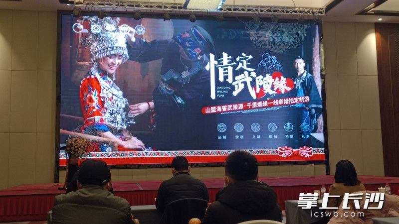 首批4條私人定制產(chǎn)品線路發(fā)布。長沙晚報通訊員 鄧道理 攝