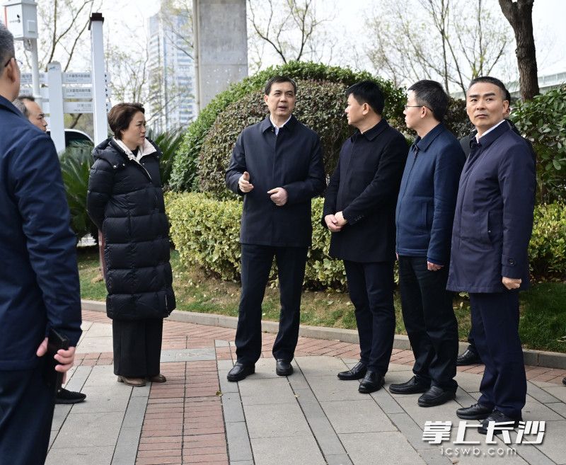 副省長,、市長周海兵在岳麓山·橘子洲旅游區(qū)檢查安全生產(chǎn)工作,。 長沙晚報全媒體記者 余劭劼 攝