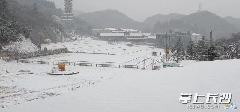 3月7日,，大圍山雪景。均為受訪者供圖