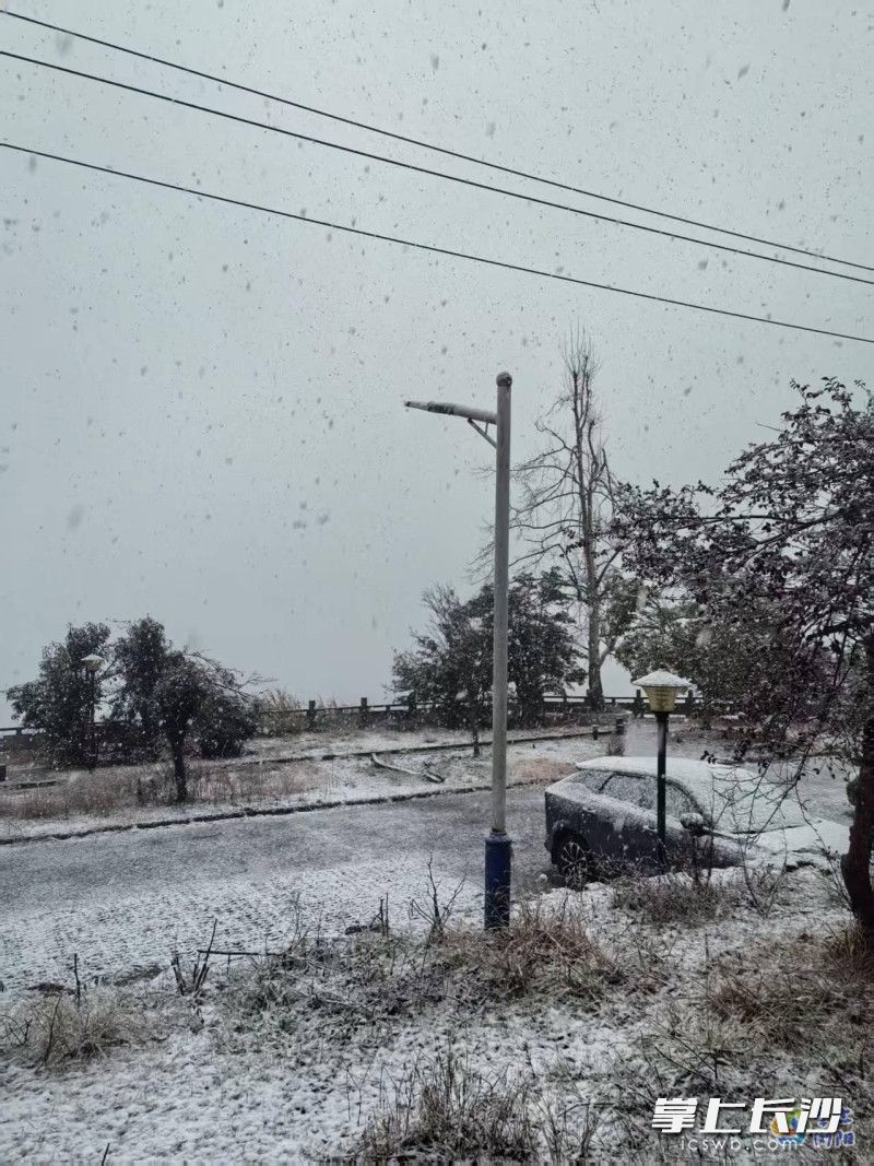 3月7日,，道吾山雪景。