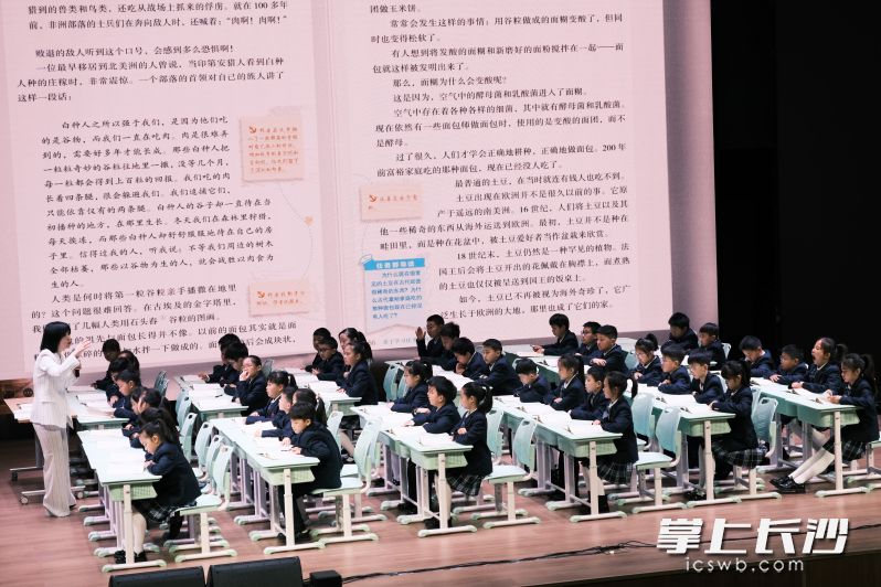 整本書閱讀教學(xué)專題研討活動在博才小學(xué)（東校區(qū)）舉行,。 均為長沙晚報通訊員劉洋卓供圖