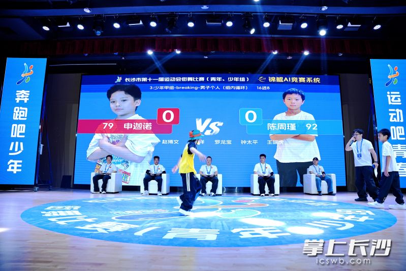 選手1對1battle。均為主辦方供圖