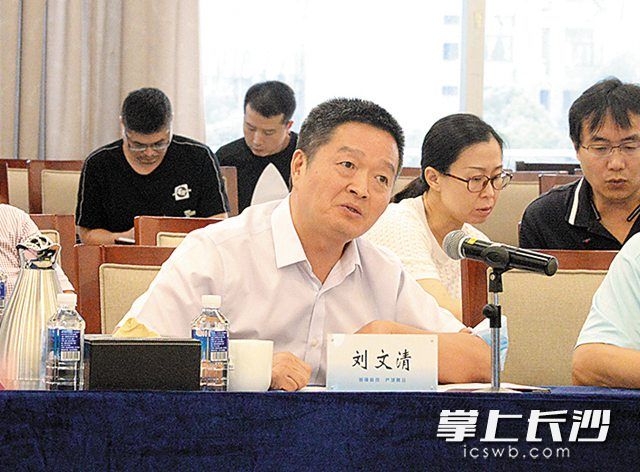湖南麒麟信安科技有限公司總裁劉文清,。岑軍 攝
