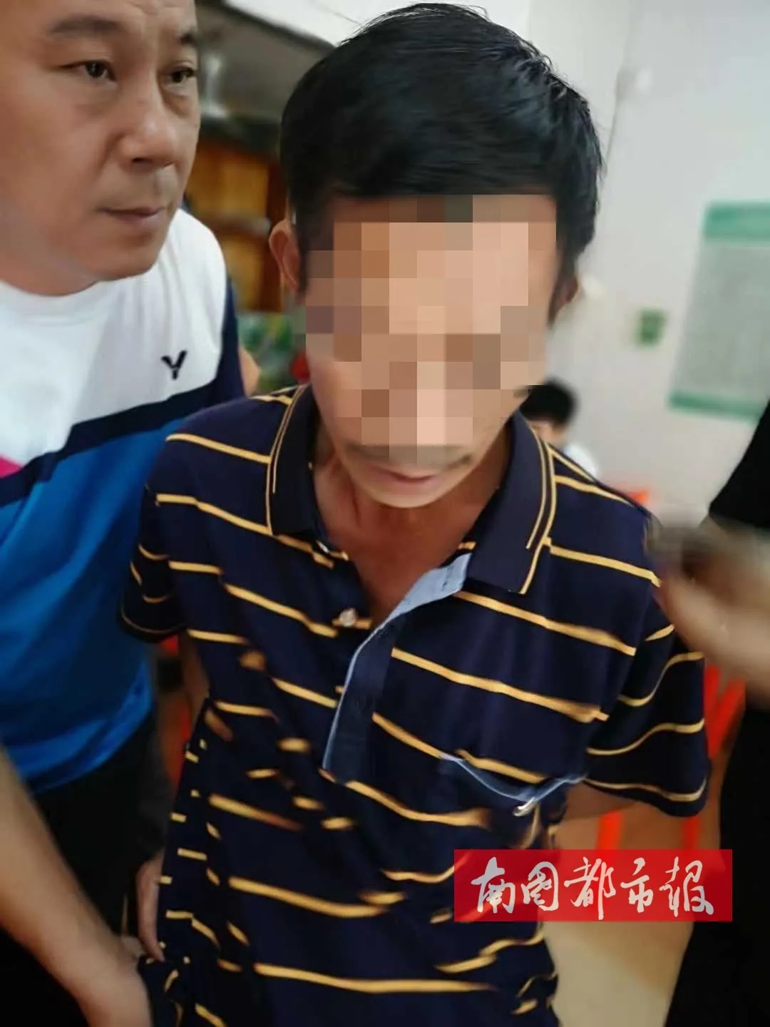 嫌疑人李某貴被抓