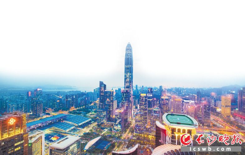 深圳市CBD風(fēng)光,。