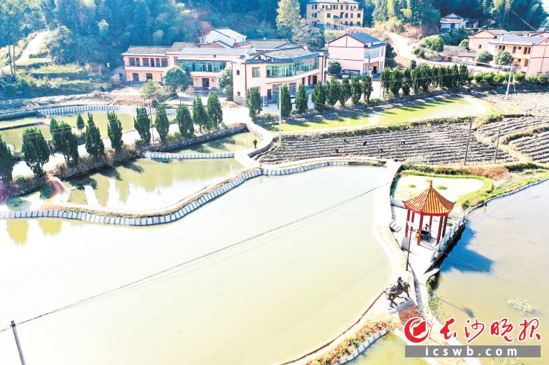 風景美如畫的蘭馥沖,。長沙晚報通訊員 邱蔚浩 供圖