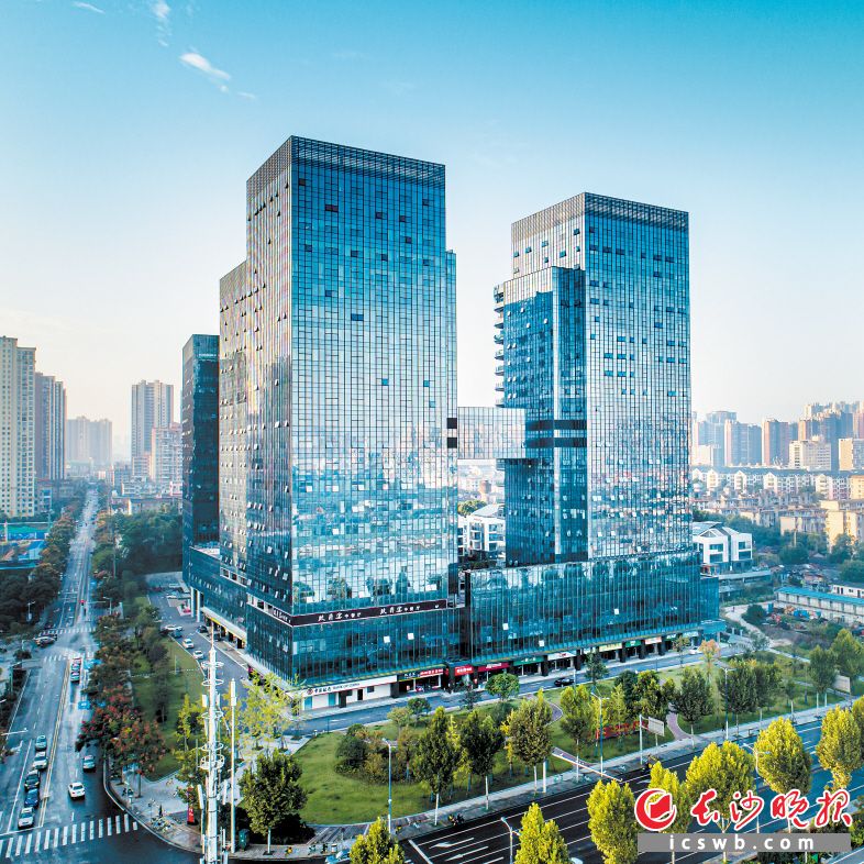 位于凱樂微谷的開福區(qū)軟件信息產(chǎn)業(yè)園，助推長沙“軟件業(yè)再出發(fā)”,。