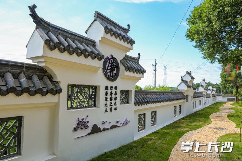 望城區(qū)白箬鋪社區(qū)美麗屋場(chǎng)建設(shè),。望城區(qū)紀(jì)委供圖,。