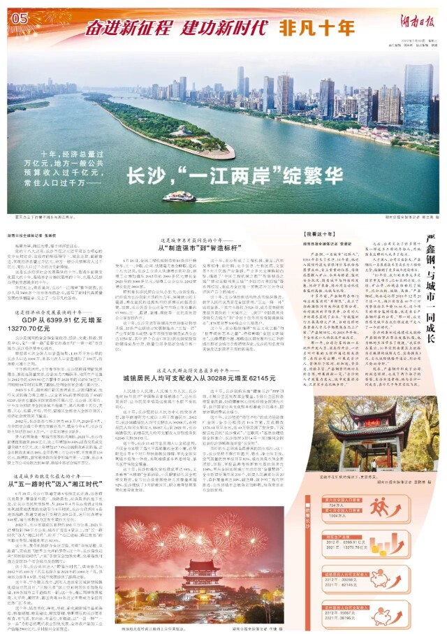 （刊載于《湖南日?qǐng)?bào)》7月13日05版）