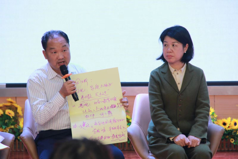 參與討論的校長們都表達(dá)了自己的破解和應(yīng)對之策,。