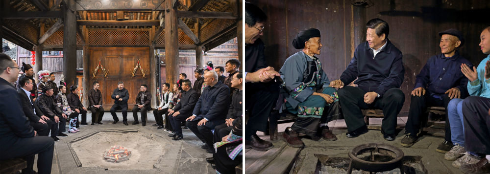 左圖由新華社記者謝環(huán)馳拍攝,；右圖由新華社記者蘭紅光拍攝。